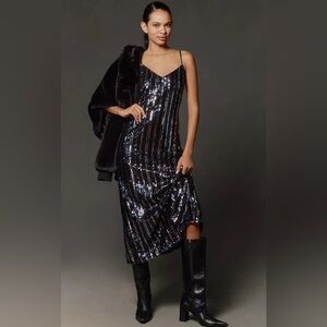 Maeve Elegant Black Dress